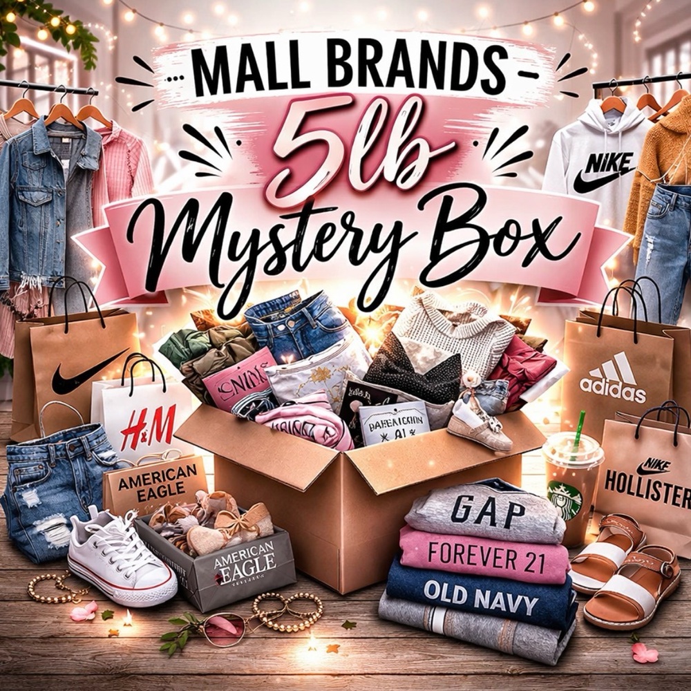 MALL BRANDS 5LB MYSTERY BOX
